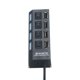 thumbnail image 3 of Concentrador Usb de 4 Puertos Concentrador de Carga Usb 2.0 Interruptor Independiente Indicador Led MABOTO Concentrador USB, 3 of 7