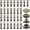 Black, variant on 120 Stainless Steel Marine Grade Boat Canvas Snap Kit 15 mm Fasteners - snap button press stud cap for fabric & jeans DIY craft marine & clothing PU