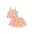 thumbnail image 5 of Ariel Toddler Girl 2 Piece Eyelet Skirt Set, Sizes 12 Months-5T, 5 of 5