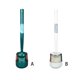 thumbnail image 4 of Inteprter Soporte para cepillo de baño montado en la pared Prensa de fluidos Herramienta de limpieza de plástico Cepillos para fregar Ángulo muerto Wc Juegos de accesorios de baño Verde oscuro Inteprter HA065743-01, 4 of 6