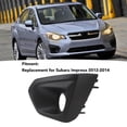 thumbnail image 4 of Black Fog Light Cover Front Bumper Bezel Replacement for   2012-2014, ABS Material, for   Fog Light Grille, 4 of 8