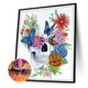 thumbnail image 2 of 5D diamante pintura flor cráneo forma especial parcial taladro DIY manualidades mosaico Hugtrwg Para estrenar, 2 of 9