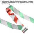thumbnail image 4 of Uxcell 328ftx0.9" Repellent Keep Away Bird Reflective Scare Tape, Green Silver, 4 of 5