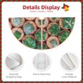 thumbnail image 4 of KLL Cactus 4 Christmas Tree Skirt 36" ,Party Decorations Farmhouse for Christmas Decorations Holiday Party, 4 of 6