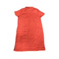 thumbnail image 2 of GAP Women's Lightweight Relaxed Shift Silhouette Fit Tencel Dress (Chili Oil, XS), 2 of 2