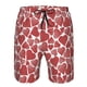 thumbnail image 3 of Balery Hearts Traje de Baño Estilo Hawaiano para Hombre, Shorts de Secado Rápido con Bolsillos-Small, 3 of 6