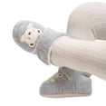 thumbnail image 4 of Glisme Winter Baby Shoes Soft Soled Boots For Boys And Girls Snow Boots Newborn Walking Shoes Versatile Grey Boots Size 1-8 Months, 4 of 7