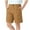 Khaki, variant on breaise Shorts for Boys and Girls Dressy Casual Golf Short Summer Elastic Waist Wide Leg Trouser Shorts Kids Running Athletic Shorts