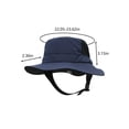 thumbnail image 3 of Surf Hat with Chin Strap, UPF 50 Sun Protection, Adjustable Bucket Hat for Outdoor Water Sports, Fishing, Camping, and Beach Activities, Breathable Mesh Design, 3 of 6