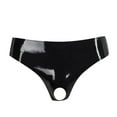 thumbnail image 2 of Caqnni Men's Thongs Underwear Sexy Lace (Black,XXL), 2 of 5