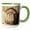 Green/White, variant on 3drose, Ben Arous, Tunisia. Arches in the Roman Amphitheater, Uthina., 11oz Magic Transforming Mug