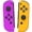 Purple Yellow, variant on Wireless Controller for N-Switch, L/R Controller Support Dual Vibration/Motion Control/Wake-up Function,Green&Blue
