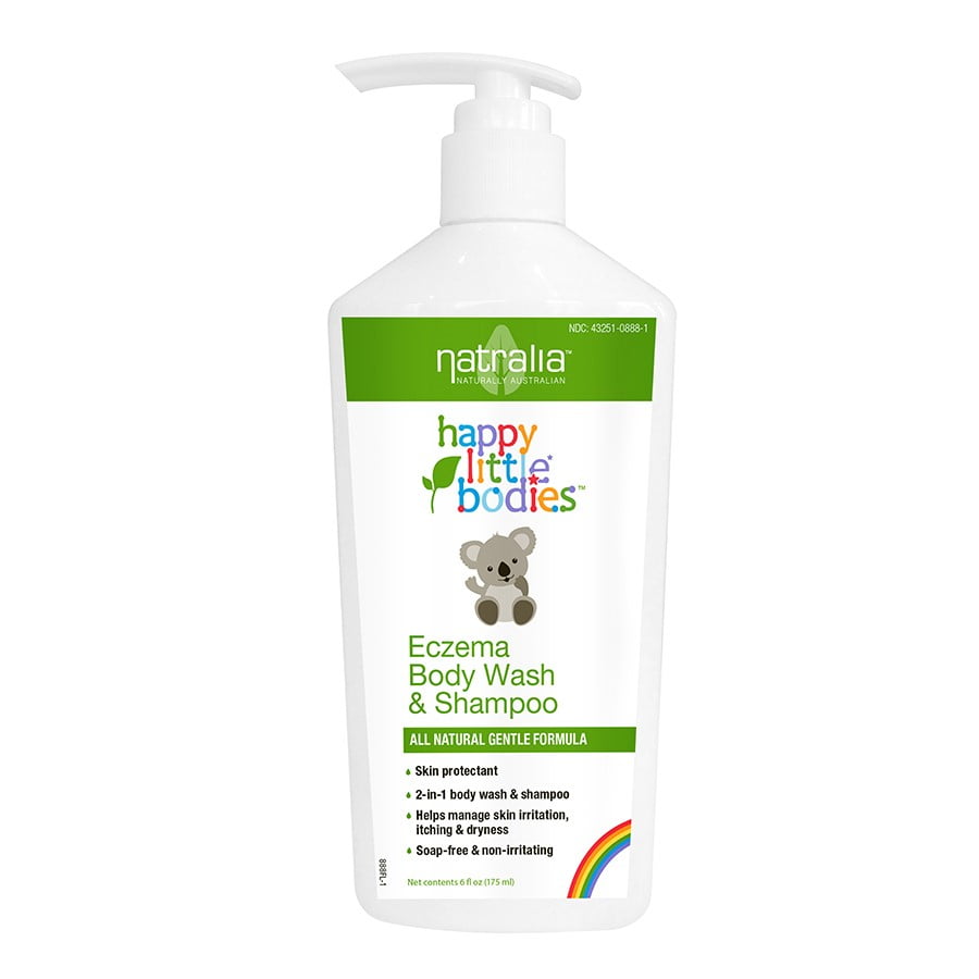 Natralia Kids Eczema Body Wash & Shampoo, 6 Oz