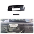 thumbnail image 3 of for Navara NP300 2014-2020 Rear Trunk Tail Door Handle Bowl Cover Trim Decor Car Accessories, Carbon Fiber ABS, 3 of 6