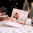 thumbnail image 6 of (Clearance) BNNG Christmas Greeting Card Handmade 3D Popup Christmas Cards Gift for Christmas or Holidays Includes Envelope Cute Holiday Gift Card for Kids(Santa/Snowman/Deer/Penguin...), 6 of 6