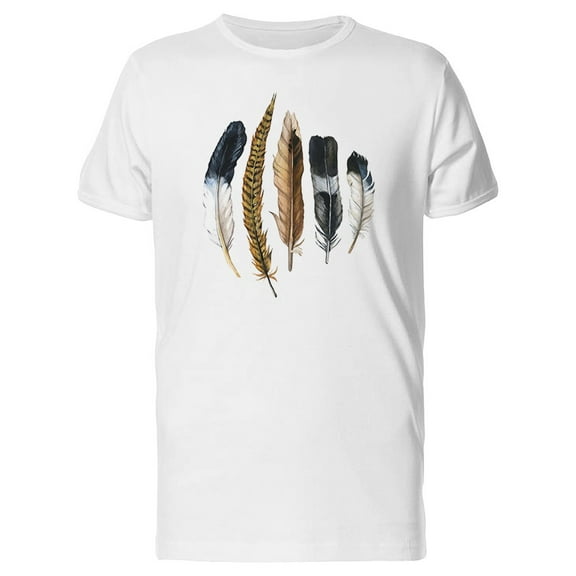 Boho Style Feathers Tee Men's -Image by Shutterstock