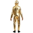 thumbnail image 2 of Kid's Gold Ninja Master Costume, 2 of 5