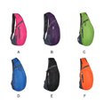 thumbnail image 3 of Minnieouse de malla de aplicación amplia con correa ajustable para senderismo, jogging, ciclismo, gran capacidad, plegable, ajustada, compacta Bolsas de mensajero y de hombro Negro, 3 of 6