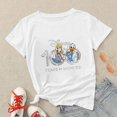 thumbnail image 1 of 100 Years of Wonder Disney T-shirts Classic Mickey Mouse Print Black Tops Aesthetic Harajuku T Shirt Women Streetwear CasualM Gao Jinjia LED, 1 of 2