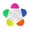 Light Color, variant on VMWMSSR Rotatable 5 Color Highlighter Marker Flower Shaped Text Marker Portable Fluorescent Highlighter For Drawing Office Indoor Outdoor Use(Dark Color-100ML)
