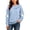01-Blue, variant on Atogsazn Children's Girls Halloween Sweatshirt Kids Casual Oversized Ghost Print Long Sleeve Sweaters Fall Winter Tops Orange 7-8 Years Fashion