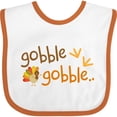 thumbnail image 3 of Inktastic Gobble Gobble Thanksgiving Boys or Girls Baby Bib, 3 of 4