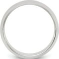 thumbnail image 2 of Sterling Silver 8mm Half-Round Band (Size 10) Made In United States qwh080-10, 2 of 5