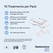 Opalescence Home Advanced Gel Prefill Teeth Whitening Trays 15% (10 Treatments) Hydrogen Peroxide PF
