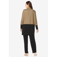 thumbnail image 2 of Jessica London Women's Plus Size 3-Piece Knit Pant Set, 2 of 6