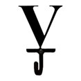 thumbnail image 1 of Village Wrought Iron WH-V-S Letter V Wall Hook Small, 1 of 1