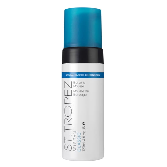 St.Tropez Self Tan Classic Bronzing Mousse, Original Fake Tan, Streak-Free Finish, Develops in 4-8 hours, Vegan, Natural & Cruelty Free, 4 Fl Oz