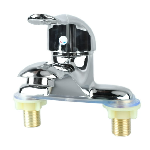 Hotand Cold Water Mixer Tap,Bathroom Sink Faucet Zinc Laundry Faucet Single Handle Bathroom Faucet User-Friendly Design