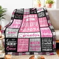 thumbnail image 4 of Mothers Day Blanket Gifts for Mom - Moms Birthday Gifts - Best Mommy Ever Present - Dear Mother Present from Daughter Son Christmas Valentines Day Birthday - Mama Momma Mumsy Throw Blanket 50"x60", 4 of 7