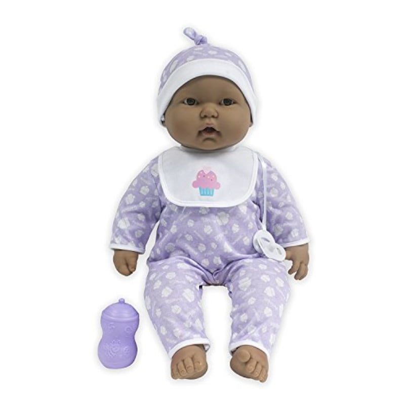 La Baby Hispanic 20-inch Soft Body in Purple Play Doll For Children 2 JC Toys