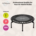 thumbnail image 3 of JumpSport 230 Small Rebounder for Adults, 39" Home Fitness Trampoline, 3 of 8
