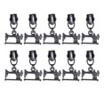 thumbnail image 1 of Rdeghly Zipper Head, Easy To Install Zipper Pull For Sliders For Suitcases For Handbags, 1 of 8