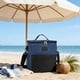 thumbnail image 1 of Bolsa térmica aislante de gran capacidad con asa para el trabajo, viajes de picnic y la compra, 1 of 6