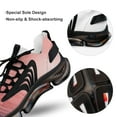 thumbnail image 7 of Watercolor Red Brick Wall Sunlight Walking Shoes for Men Woman Lightweight Tennis Fashion Elastic Sports Shoes Cushion Basketball Shoes, 7 of 7