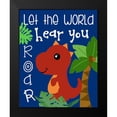 thumbnail image 2 of Quach, Anna 15x18 Black Modern Framed Museum Art Print Titled - Dino II, 2 of 5