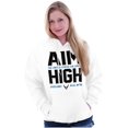 thumbnail image 3 of US Air Force Aim High USAF Logo Unisex Plus Size Hoodie Brisco Brands 3X, 3 of 5