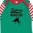 thumbnail image 4 of Inktastic Wrestling Future Wrestler Boys Long Sleeve Baby Bodysuit, 4 of 5