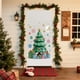thumbnail image 5 of Christmas Door Cover Santa Claus Print Holiday Party Decoration Polyester Fabric Door Hanging for Home Indoor Outdoor Festive Decor, 5 of 6