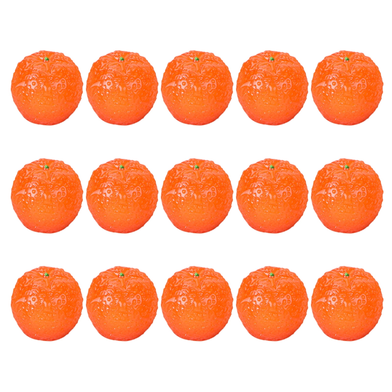 Farfi 15Pcs Miniature Fruit High Simulation Wide Application Resin