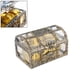 thumbnail image 1 of Caja De Tesoro De Pirata Transparente De Plástico Joya De Cristal Joyero Organizador De Almacenamiento Advancent HA028854-00, 1 of 6
