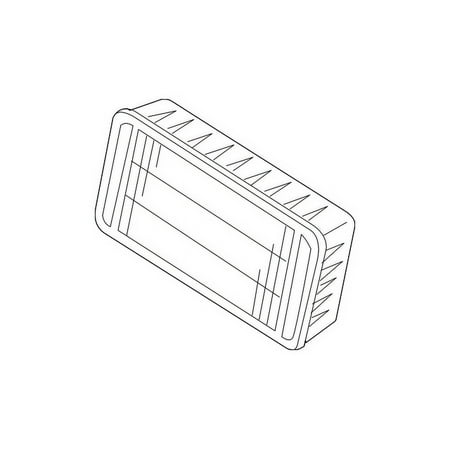Genuine OE Mitsubishi Air Filter - 1500A023 Fits select: 2011 MITSUBISHI OUTLANDER SPORT SE, 2008-2009 MITSUBISHI LANCER GTS