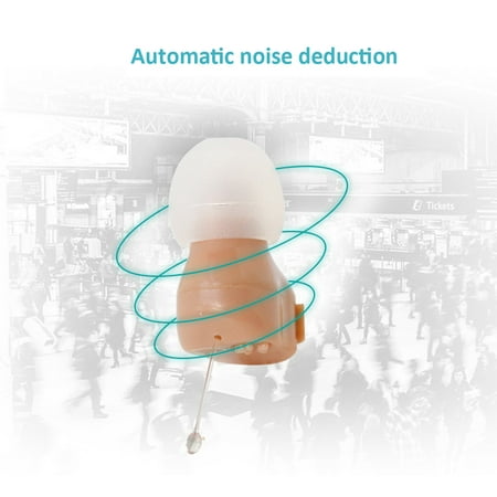 Mini Size Inner Ear Invisible Adjustable Wireless Hearing Aids Ear Best Sound Amplifier Left Right
