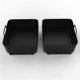 thumbnail image 2 of 2Pcs Air Fryer Silicone Liners for AF500 Air Fryer Non-Stick Air Fryer Basket Accessories Reusable AirFryer Liners, 2 of 5