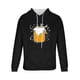 thumbnail image 4 of Sudadera con capucha para hombre, estilo casual, con cuello redondo, estampado, manga larga, blusa de poliéster, 4 of 5