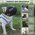 thumbnail image 5 of Dog Muzzle For Short Snout Dogs, Soft Silicone Breathable Bulldog Muzzle For Biting, Chewing, Licking, Ideal For Flat-faced Dogs, 5 of 5