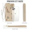 thumbnail image 2 of LOUEBICA Wallet Women Clutch Leather Wristlet Wallet Fashion Embossed RFID Blocking Credit Card Holder with Strap, 2 of 8
